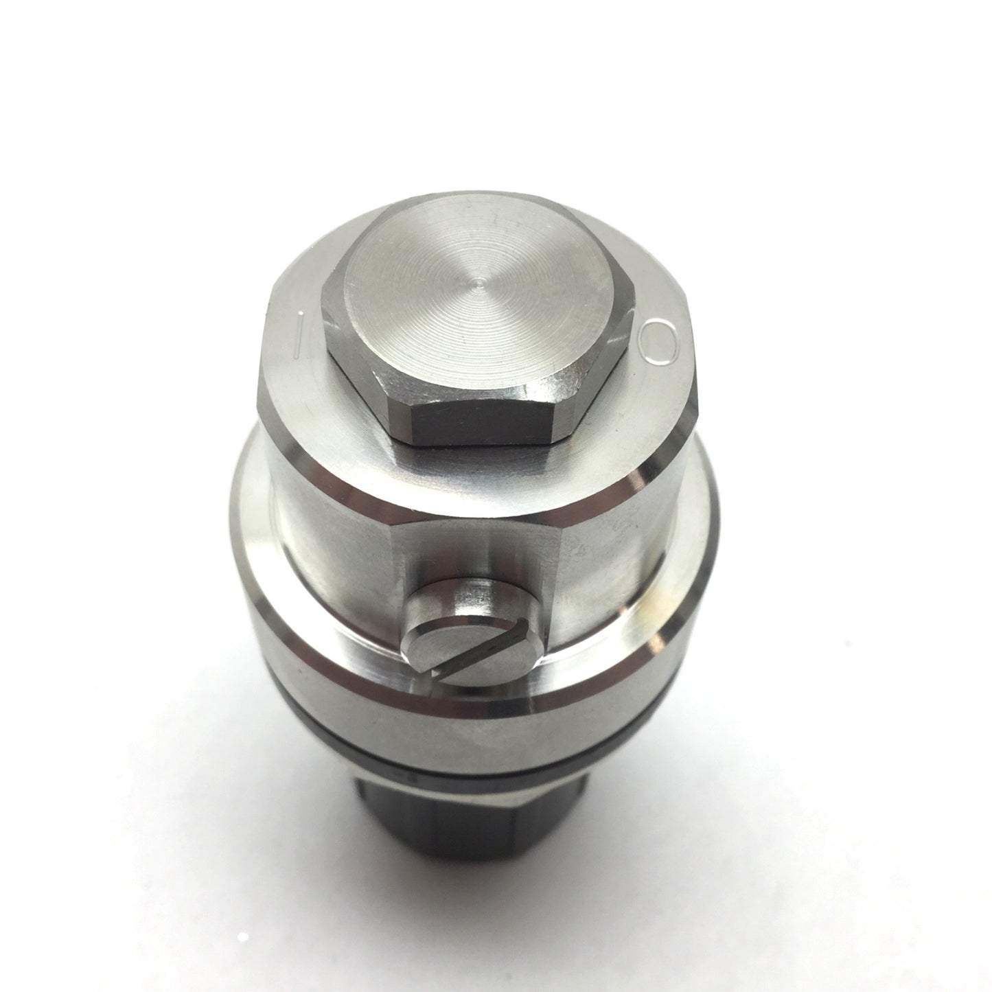 Used SMC SR1000-M5 Stainless Steel Regulator, Set Range: 0.02-0.2MPa, Ports: M5x0.8