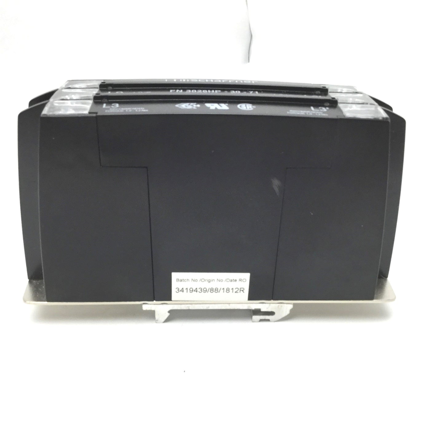 Used Schaffner FN 3026HP-30-71 DIN-Rail EMC/RFI Filter 30A, 18.5Kw, 3x 520/300 VAC