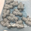 New Lot of 10 SMC KQ2U08-00 One-Touch Branch Y Union Split Connector Fittings 8mm