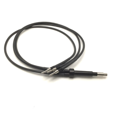 Used Dymax 37044 UV Curing Liquid Light Guide, 3-Pole, 3 x 3mm x 1M, Wolf Style