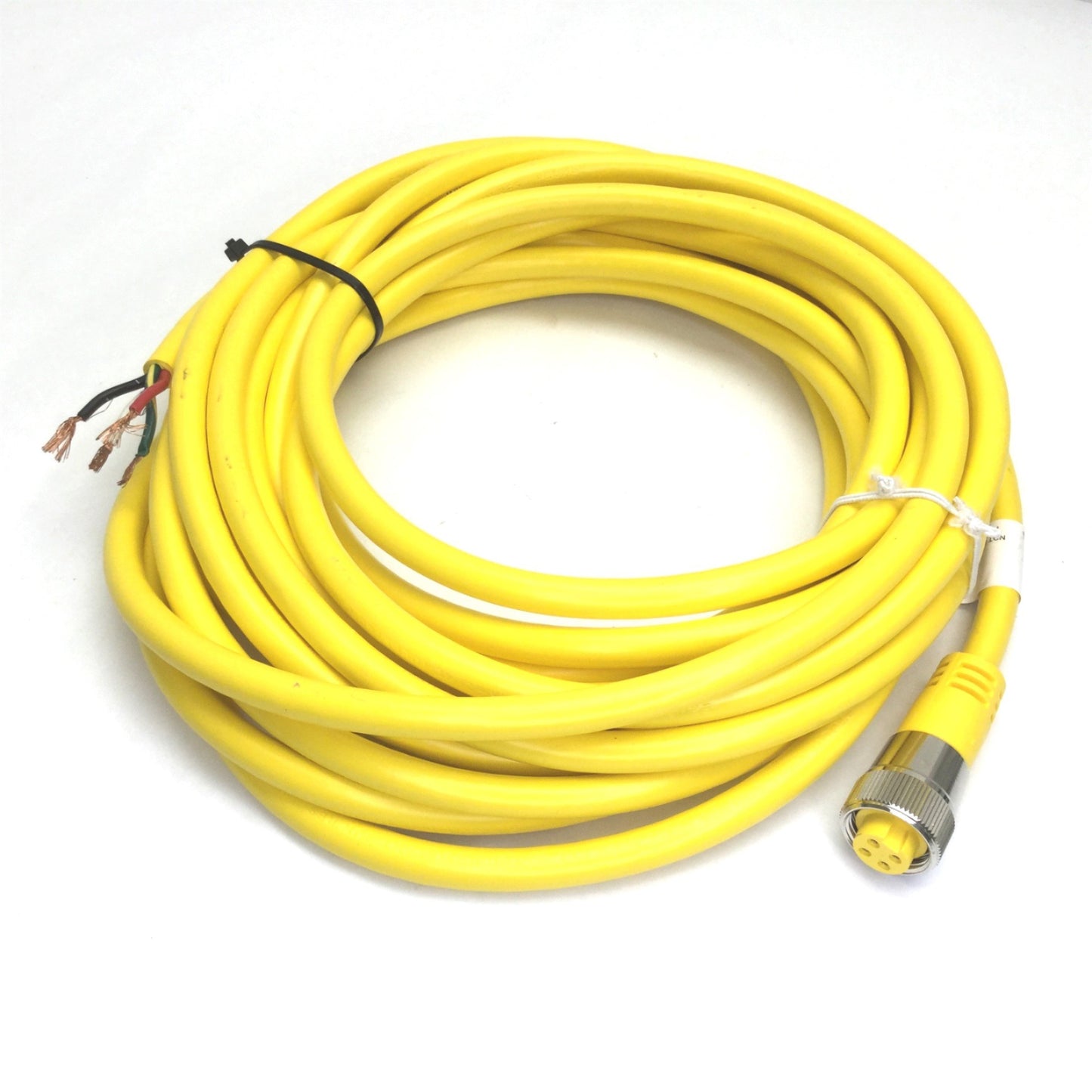 New – Open box Mencom MIN-4FP-30 Sensor Cordset, Length: 30', 4-Pin Female, MIN Size