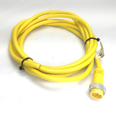 New – Open box Mencom MIN-8MPX-12 Sensor Cordset, MIN Size, Length: 12', 8-Pin Male