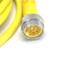 New – Open box Mencom MIN-8MPX-12 Sensor Cordset, Length: 12', 8-Pin Male, MIN Size