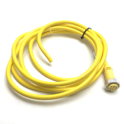 New – Open box Mencom MIN-8FPX-12 Sensor Cordset, Length: 12', 8-Pin Female, MIN Size