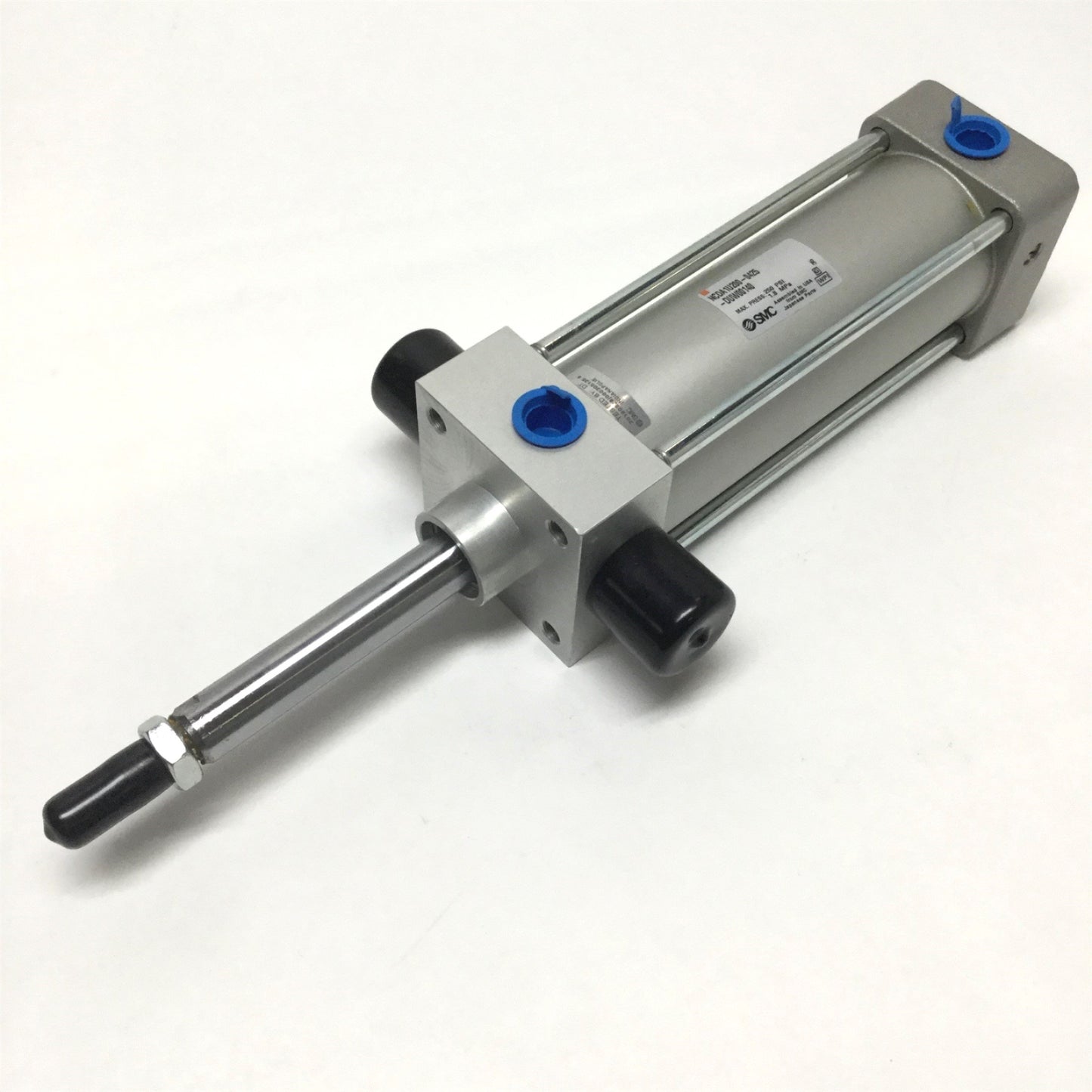 New – Open box SMC NCDA1U200-0425 Trunnion Mount Tie Rod Cylinder 2" Bore, 4.25" Stroke, 250psi