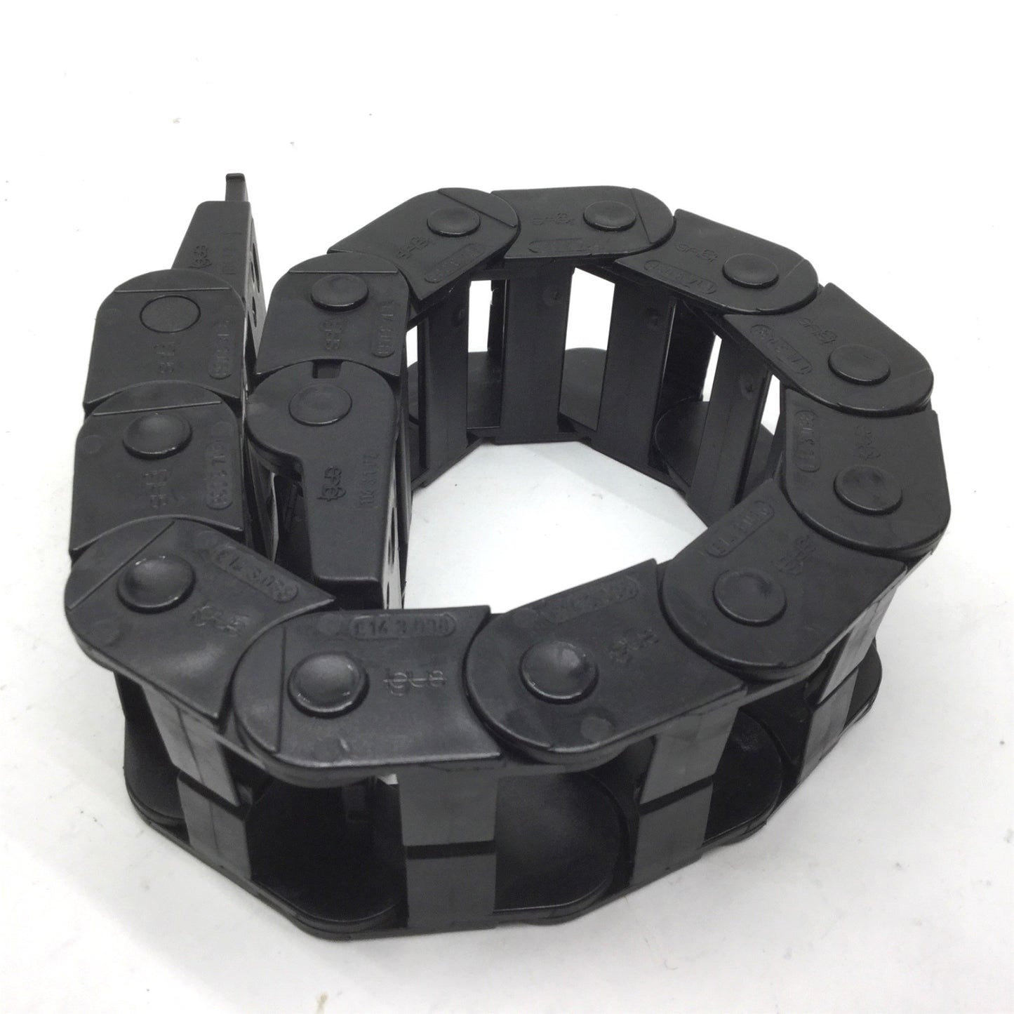 Used Igus E14.3.038 Energy Chain (W) 1-7/8 Inch x (H) 1 Inch x (L) 15 Inch