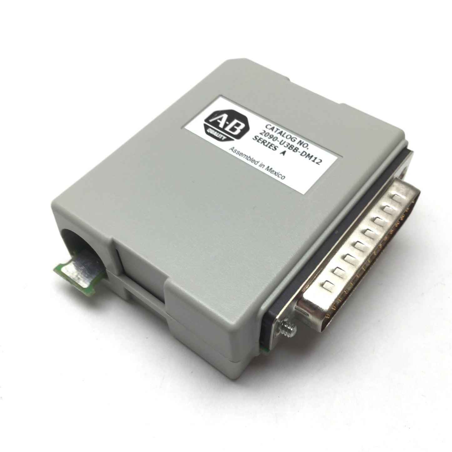 Used Allen Bradley 2090-U3BB-DM12 Breakout Board, 44-Pin Male to 12-Terminal