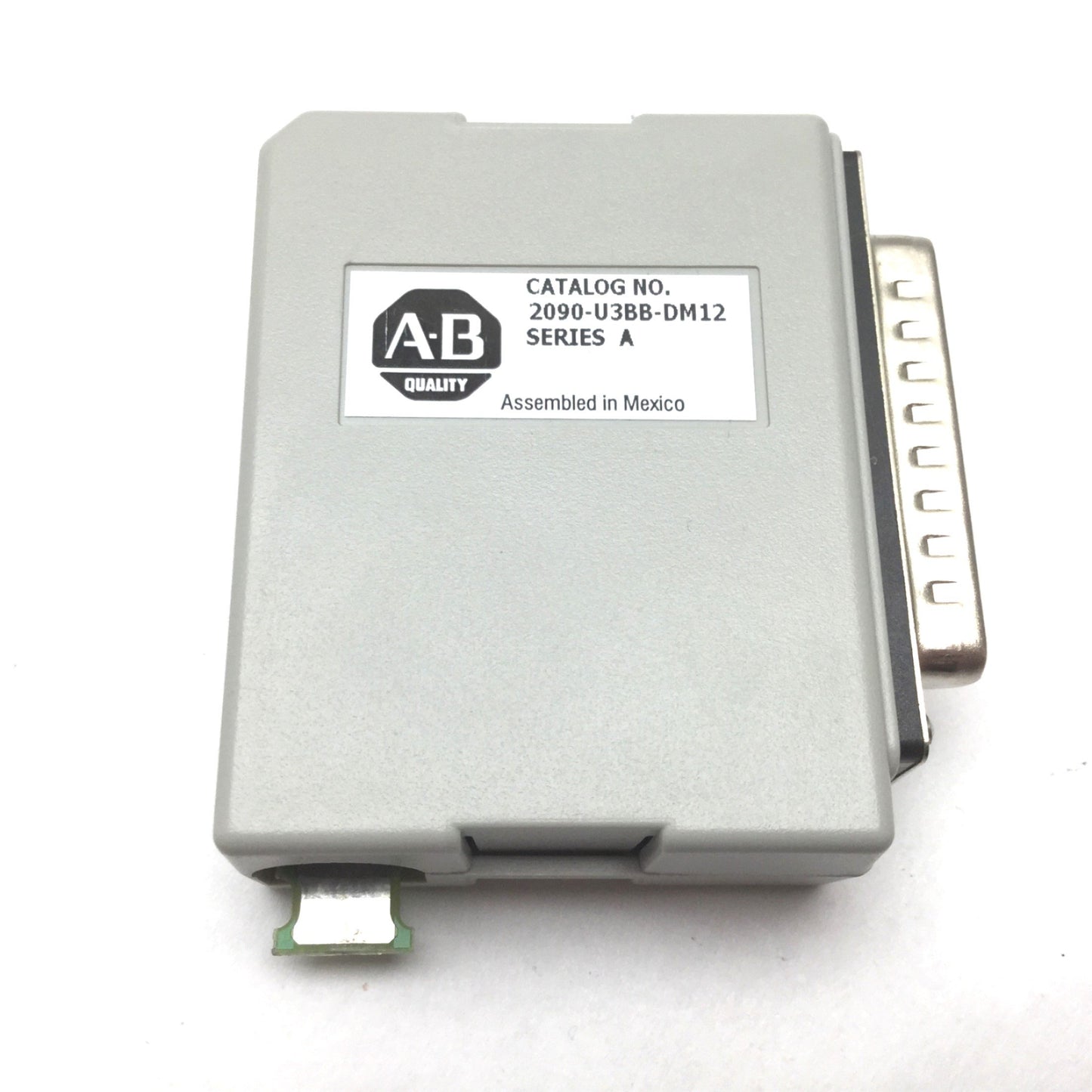 Used Allen Bradley 2090-U3BB-DM12 Breakout Board, 44-Pin Male to 12-Terminal