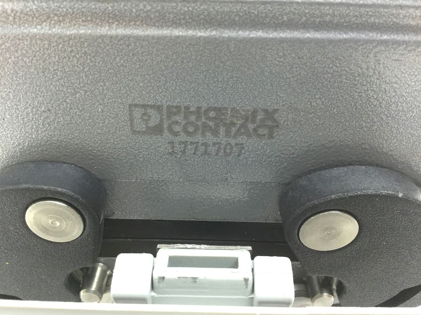 Used Phoenix Contact 1771707 & 1771600 Cast Aluminum Plug Housings Connectors