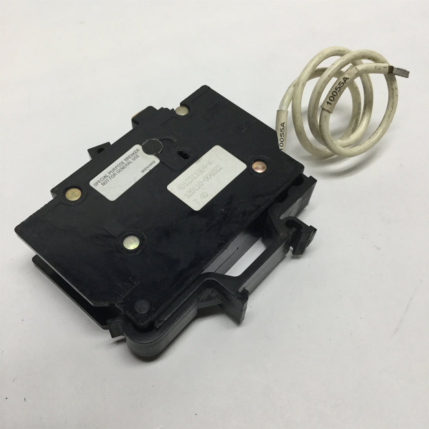 Used Allen Bradley 1492-MCEA130 Circuit Breaker, Single Pole, 30A 120VAC, DIN Rail