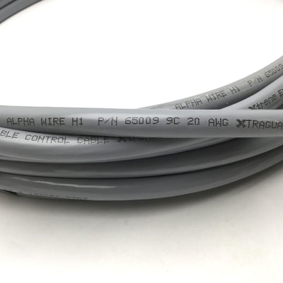 New Alpha Wire 65009 Xtra-Guard Multi-conductor Control Cable, 20 AWG, 600V, 25 Feet