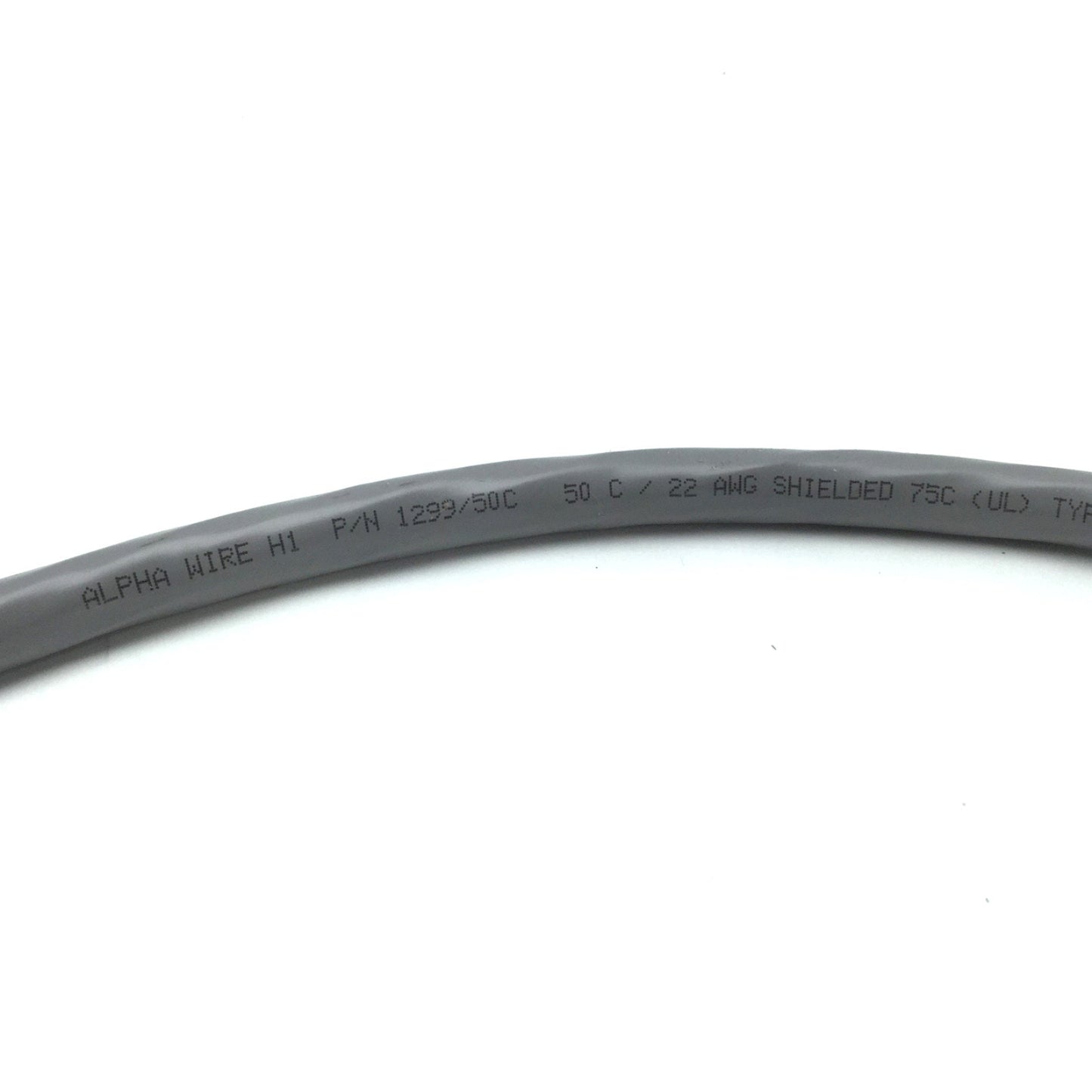 New Alpha Wire 1299/50C Shielded Communication and Control Wire Sold By the Foot