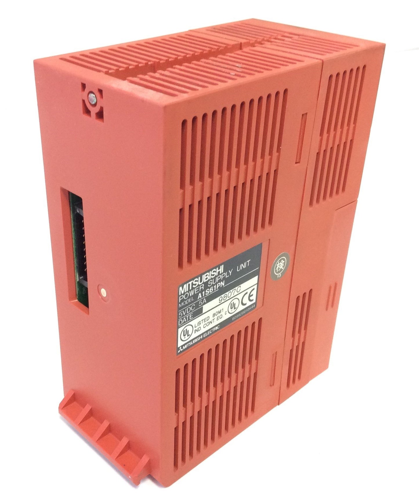 Used Mitsubishi Melsec A1S61PN Power Supply Unit Input: 100-240VAC, Output: 5VDC 5A