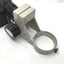 Used Nikon Microscope Adjustable Mounting Ring, Dia: 3" Arm: 12-1/4" Travel: 7-3/8"