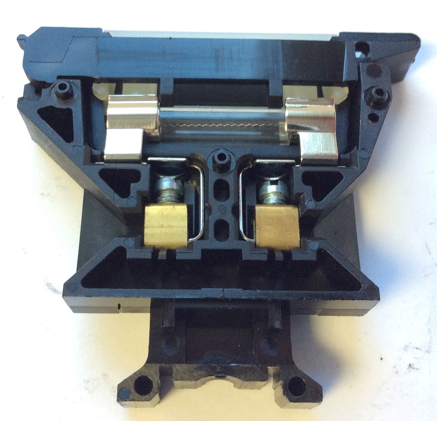 Used Lot of 11 Buchanan 0135F High Density Fuse & Switch Terminal Block Ser 100F 300V