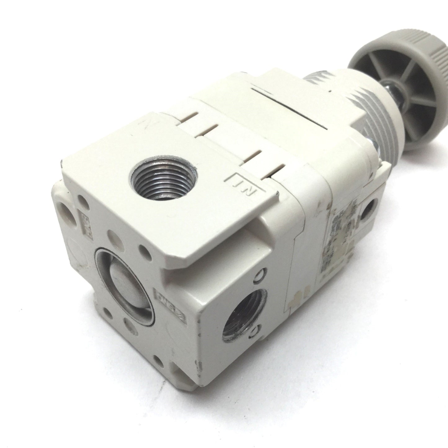 Used SMC IR1020-N01B-Z-A Precision Regulator, Ports 1/8" NPT, Set Pressure 1.4-120psi
