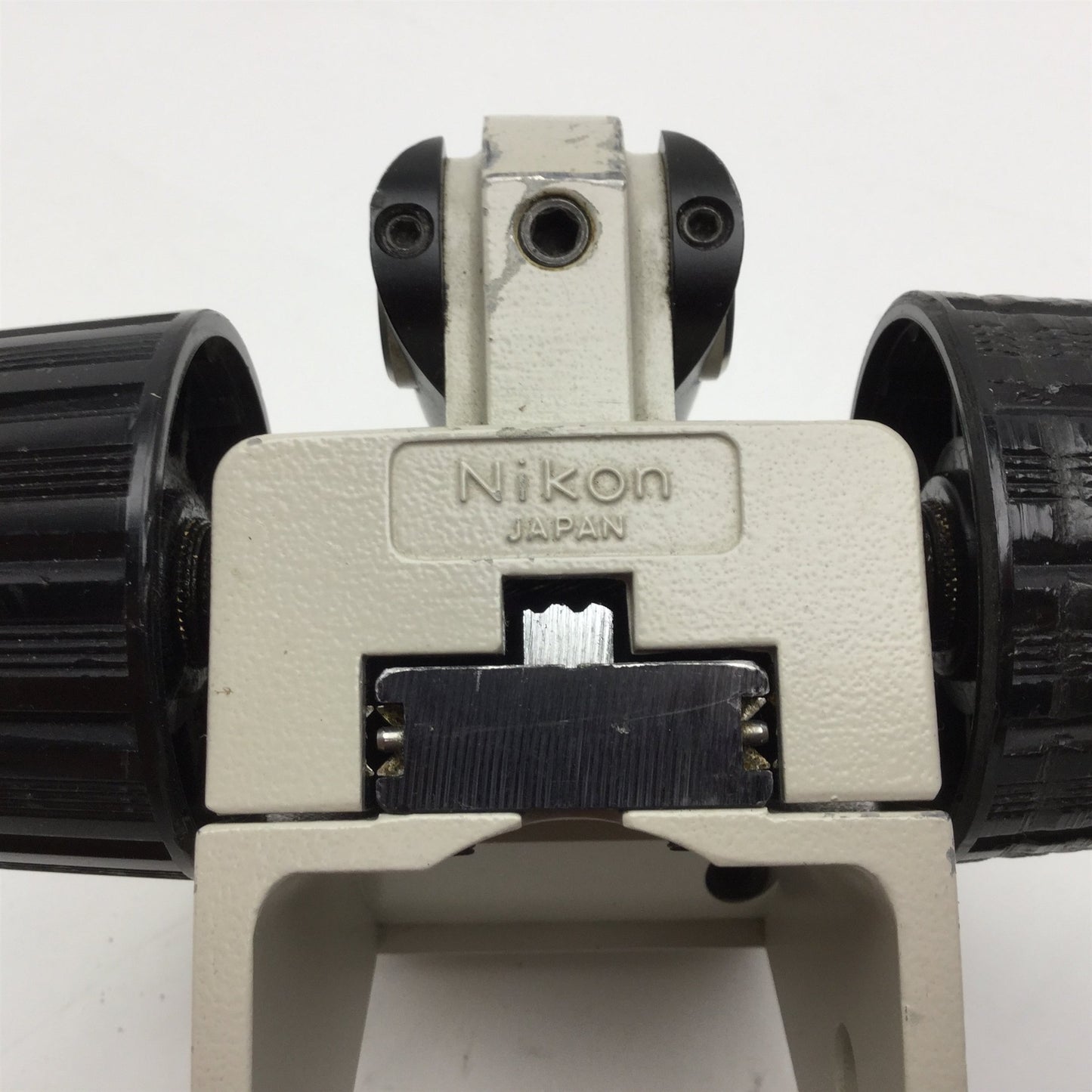 Used Nikon Stereoscope Microscope Adjustable Mounting Focus Ring, Diameter: 76mm/3"