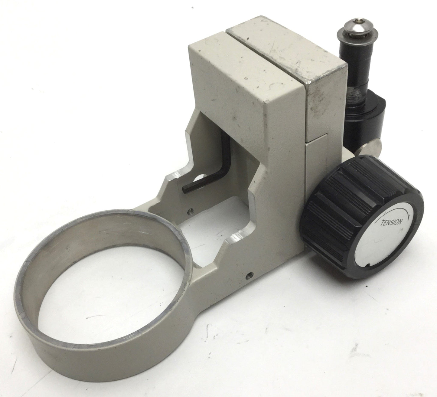 Used Nikon Microscope Adjustable Mounting Focus Ring, Dia: 76mm/3" *Modded Post*