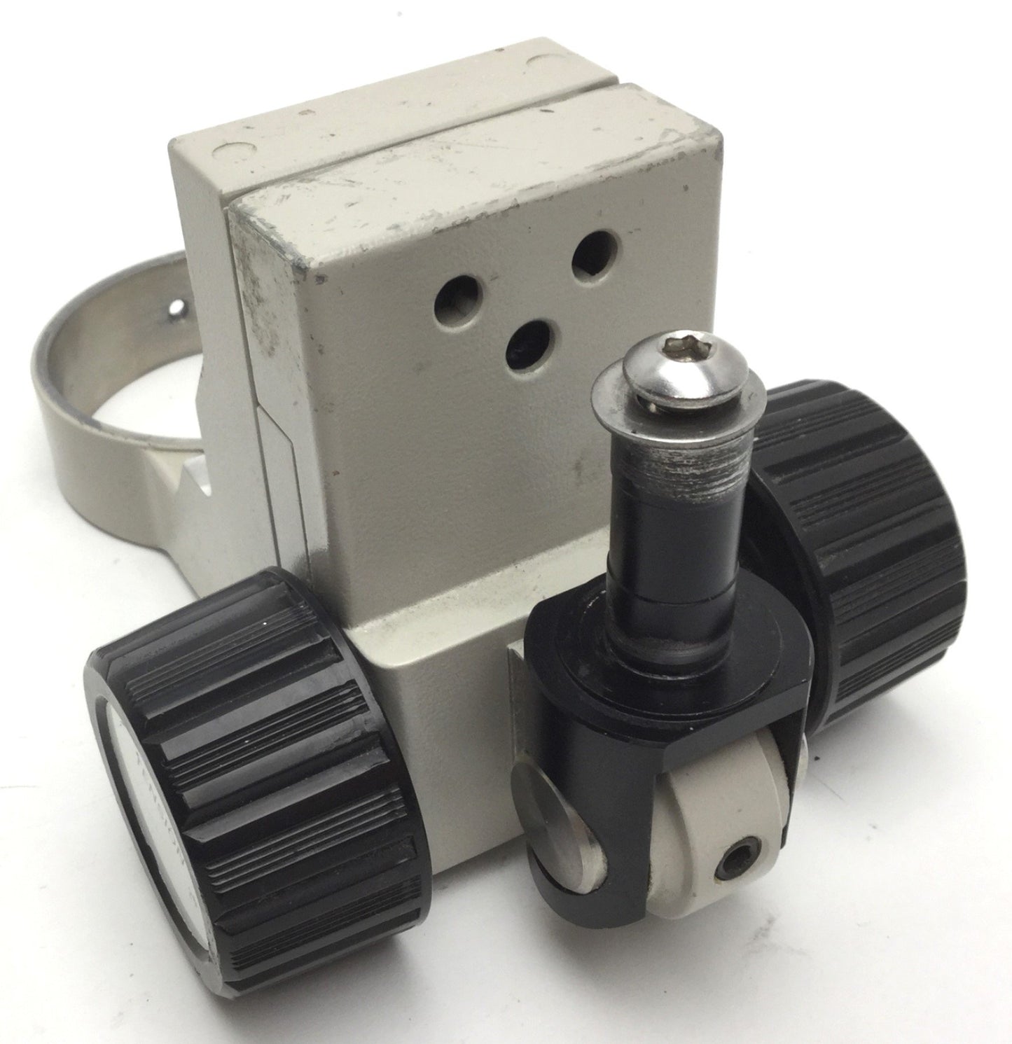 Used Nikon Microscope Adjustable Mounting Focus Ring, Dia: 76mm/3" *Modded Post*