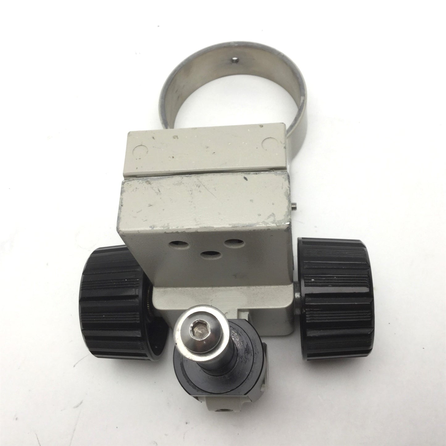 Used Nikon Microscope Adjustable Mounting Focus Ring, Dia: 76mm/3" *Modded Post*