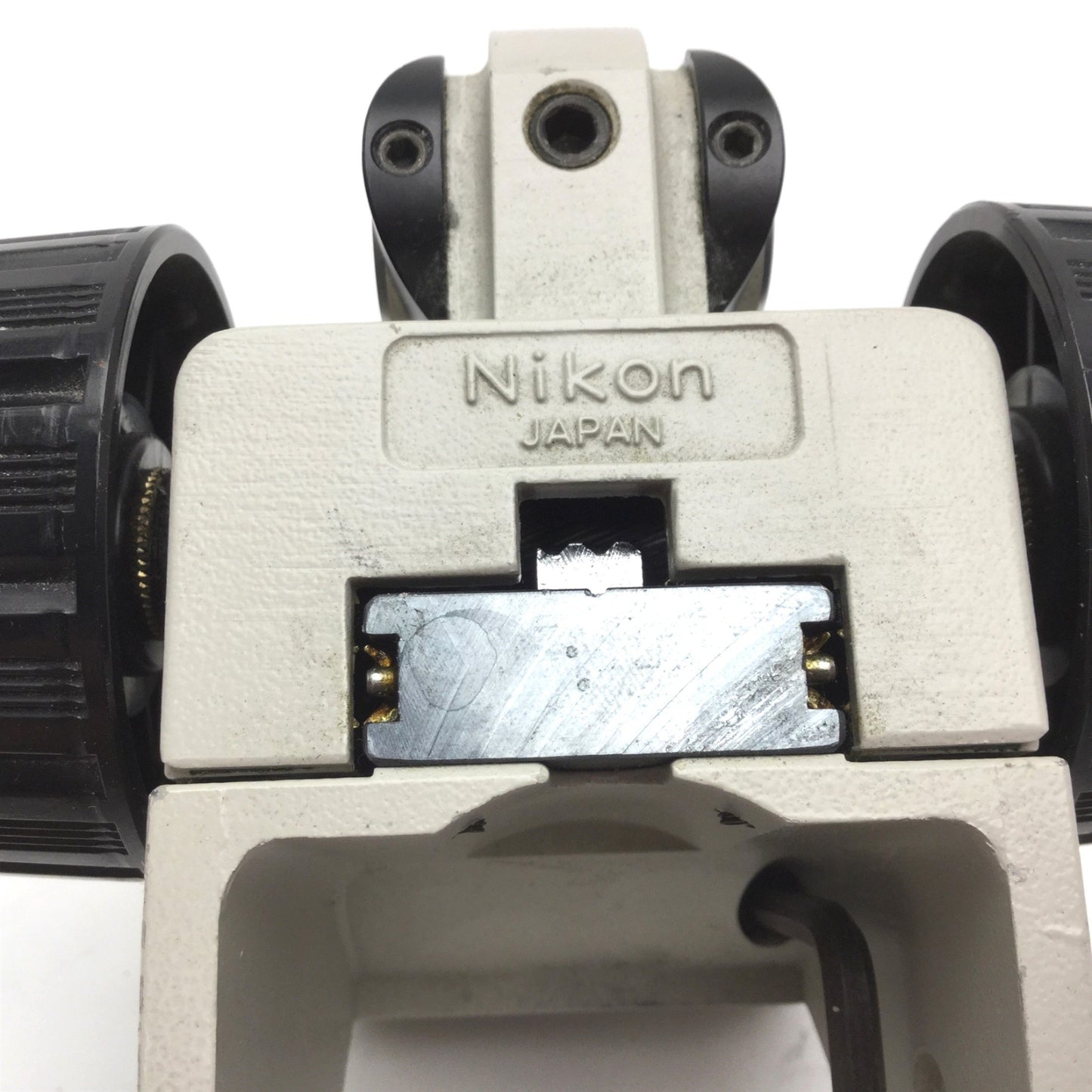 Used Nikon Microscope Adjustable Mounting Focus Ring, Dia: 76mm/3" *Modded Post*