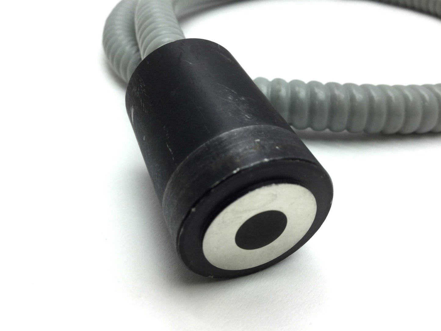 Used Leeds Fiber Optic Light Guide Ring Mount 50mm, In 25.3mm Bundle 8mm 27"