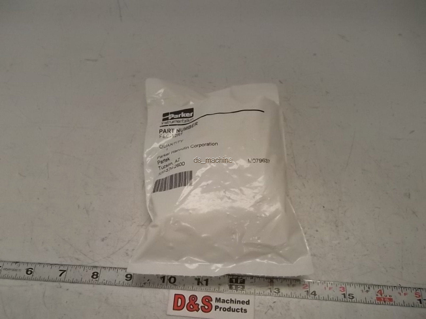 New Parker PFA Teflon Elbow Connector FEC-12RF