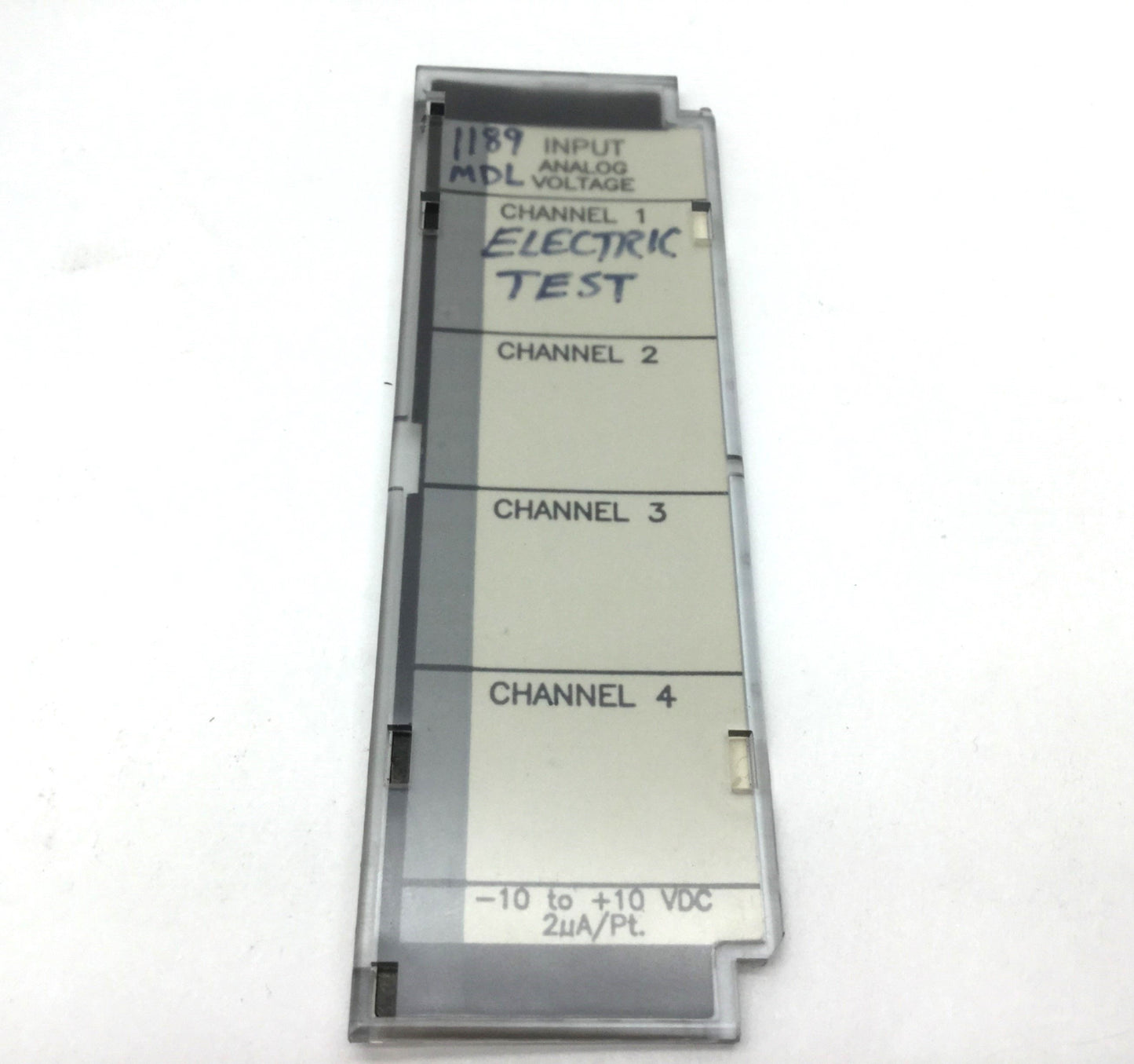 Used GE Fanuc IC693ALG220C PLC Analog Input Module, 4 Points, Voltage: -10 to +10VDC