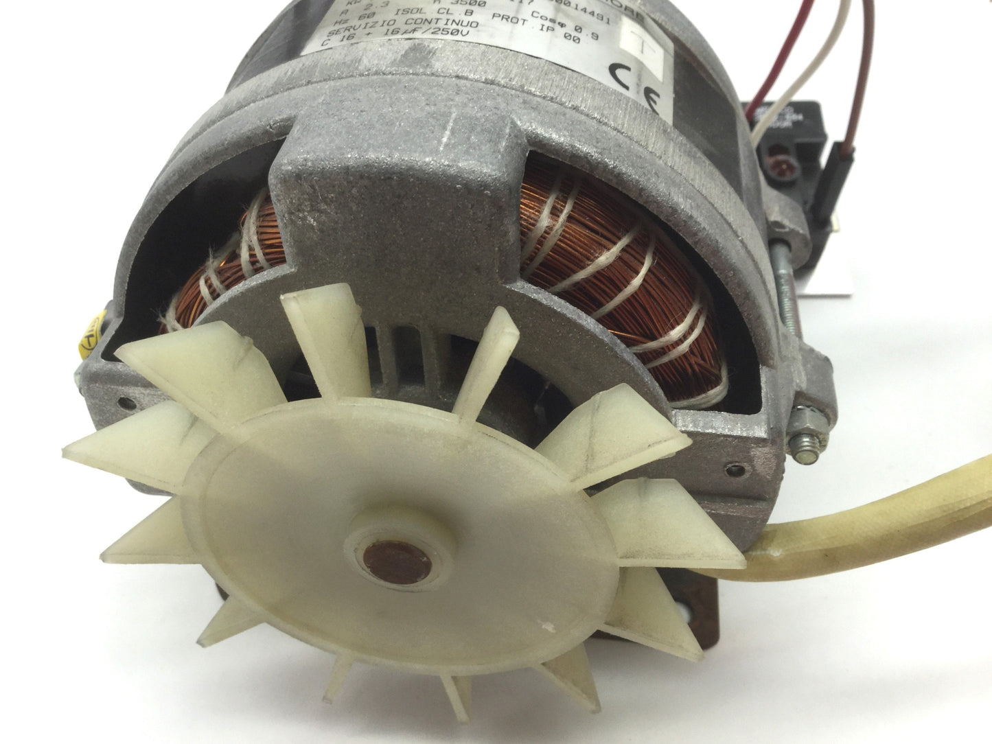 Used FIR Continuous Service Asynchronous Motor 117V 60Hz 2.3A .12KW Starter 4CR-2-684