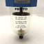 Used Festo LF-1/2-S-B Air Filter, Max Inlet Pressure: 200psi Ports: 1/2" NPT