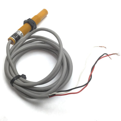 Used Omron E2K-X4ME Capacitive Proximity Sensor, Range: 4mm, Output: NPN, 12-24VDC