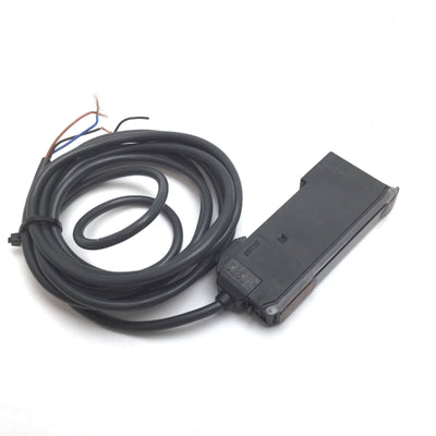 Used Omron E3X-DA11AT-S Fiber Optic Sensor Amplifier, Supply: 12-24VDC 40mA, NPN