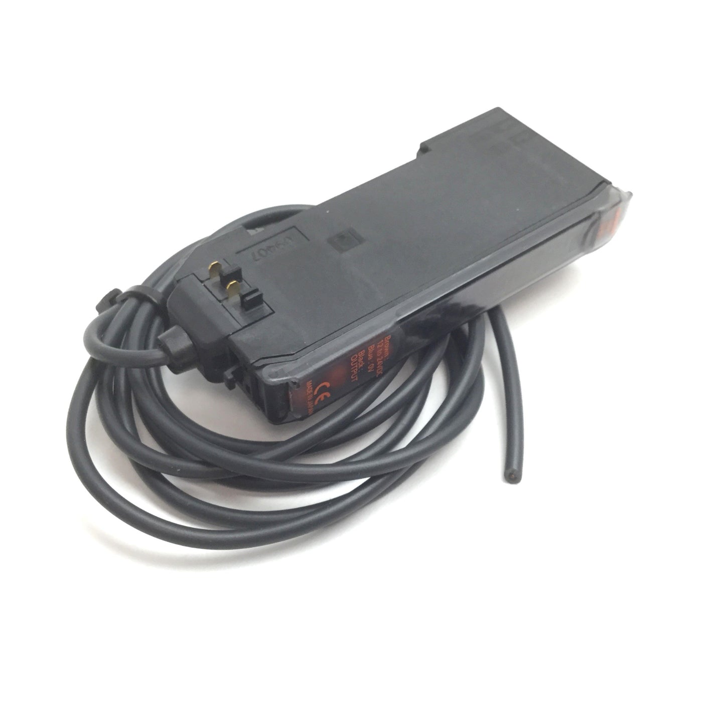 Used Omron E3X-DA6-S Digital Fiber Optic Sensor Photoelectric Switch, NPN, 12-24VDC