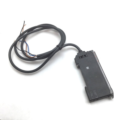 Used Omron E3X-DA6TW-S Fiber Optic Sensor Amplifier, Supply: 12-24VDC 40mA, NPN