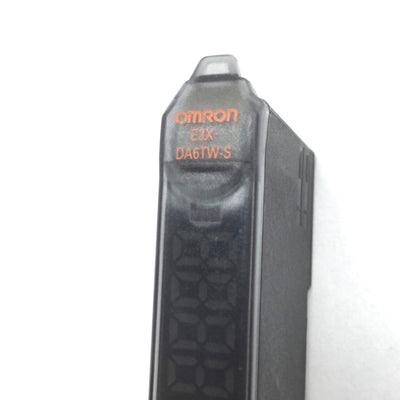 Used Omron E3X-DA6TW-S Fiber Optic Sensor Amplifier, Supply: 12-24VDC 40mA, NPN