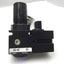 Used Watts R35-02C Regulator W/AKV35-02 M1 Lockout Shutoff Valve And 160PSI Gauge