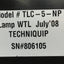 Used TechniQuip TLC-5-NP Fluorescent Lamp Microscope Ring Light Illuminator, 120V