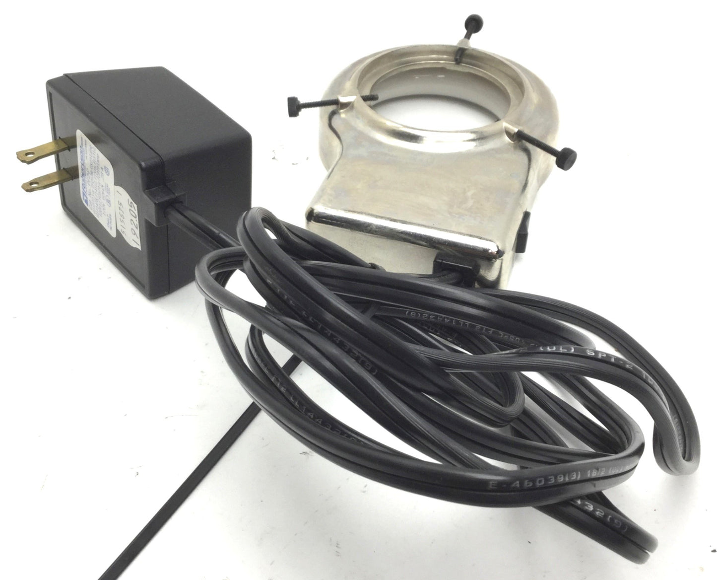 Used TechniQuip TLC-5(NP) Fluorescent Lamp Microscope Ring Light Illuminator, 120V