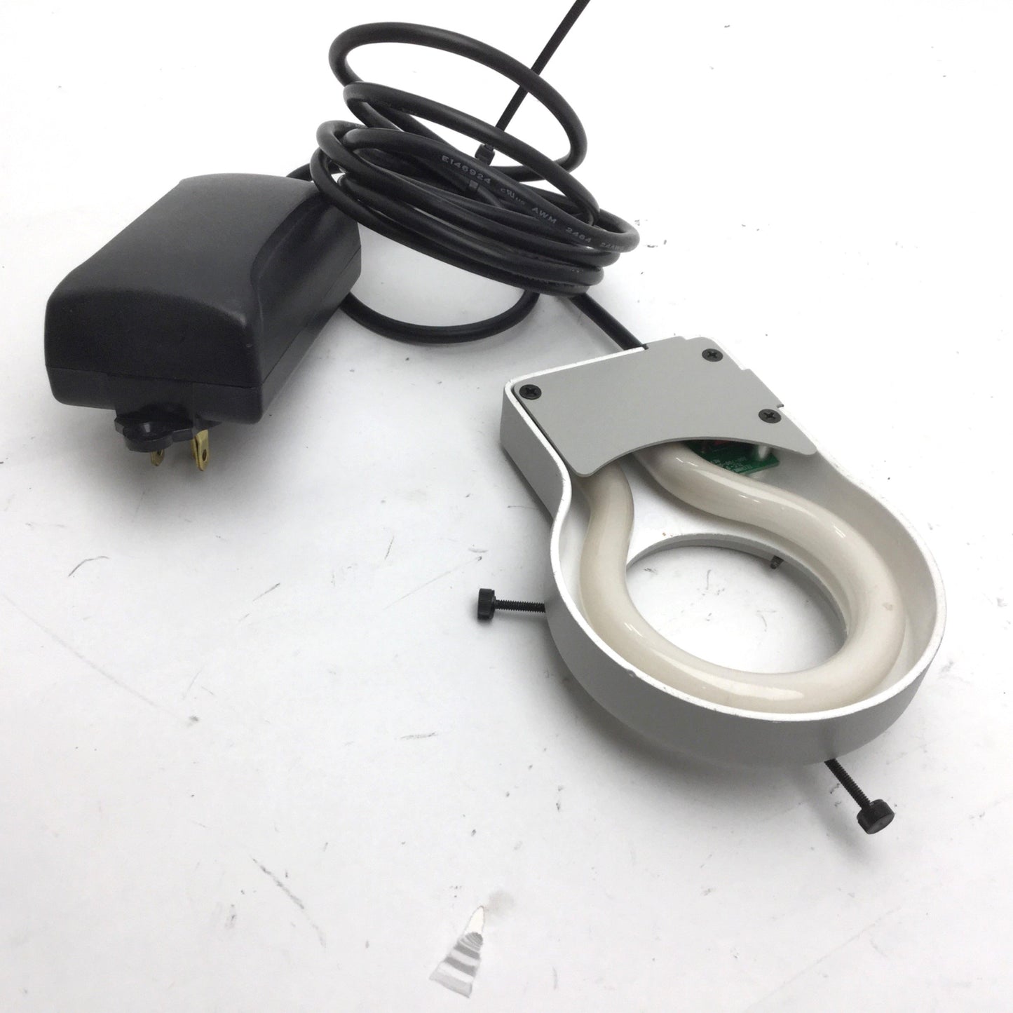 Used TechniQuip TL9-DPDX-MK Microscope Ring Light Illuminator, 120V, 60Hz, 0.28A