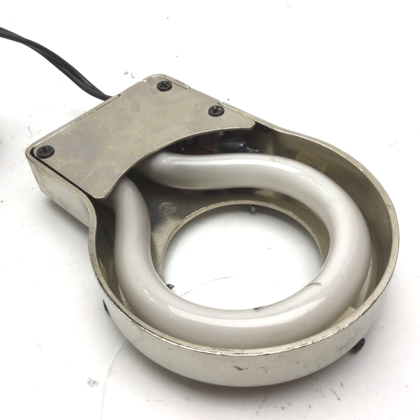 Used TechniQuip TLC-5 Fluorescent Lamp Microscope Ring Light Illuminator, 120V