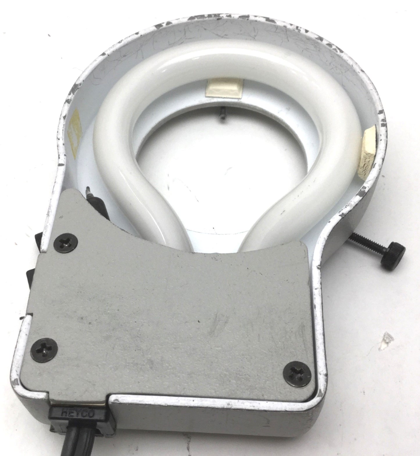 Used TechniQuip TLC-5 Fluorescent Lamp Microscope Ring Light Illuminator 120V