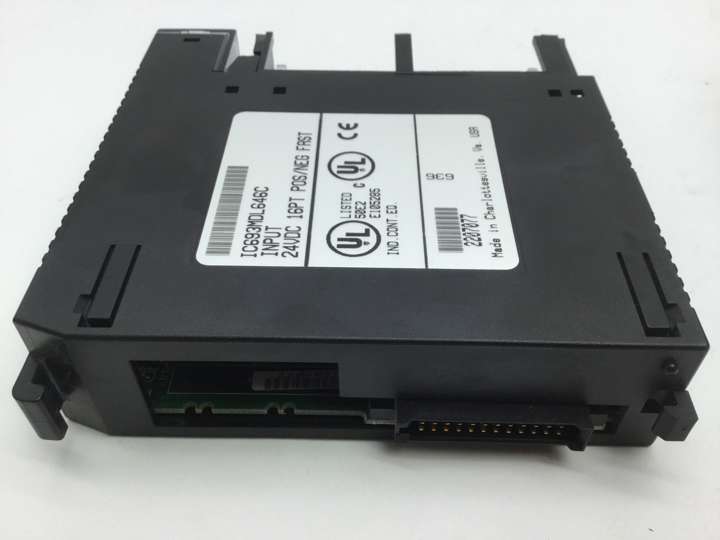 Used Lot of 3 GE Fanuc IC693MDL646C PLC Modules Input 16Pt 24V Pos/Neg Fast