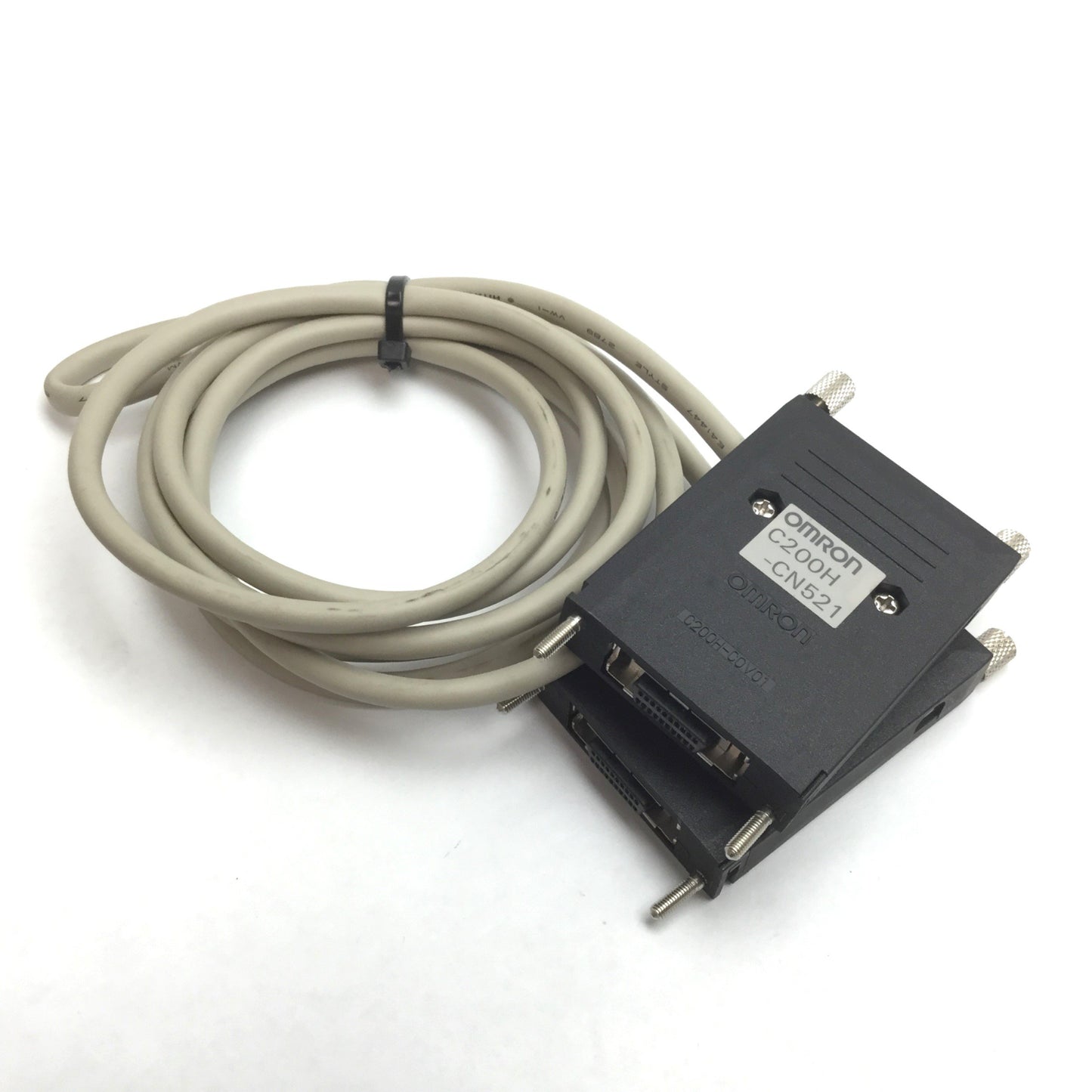 Used Omron C200H-CN521 Controller I/O Cable Assembly, Length: 2m