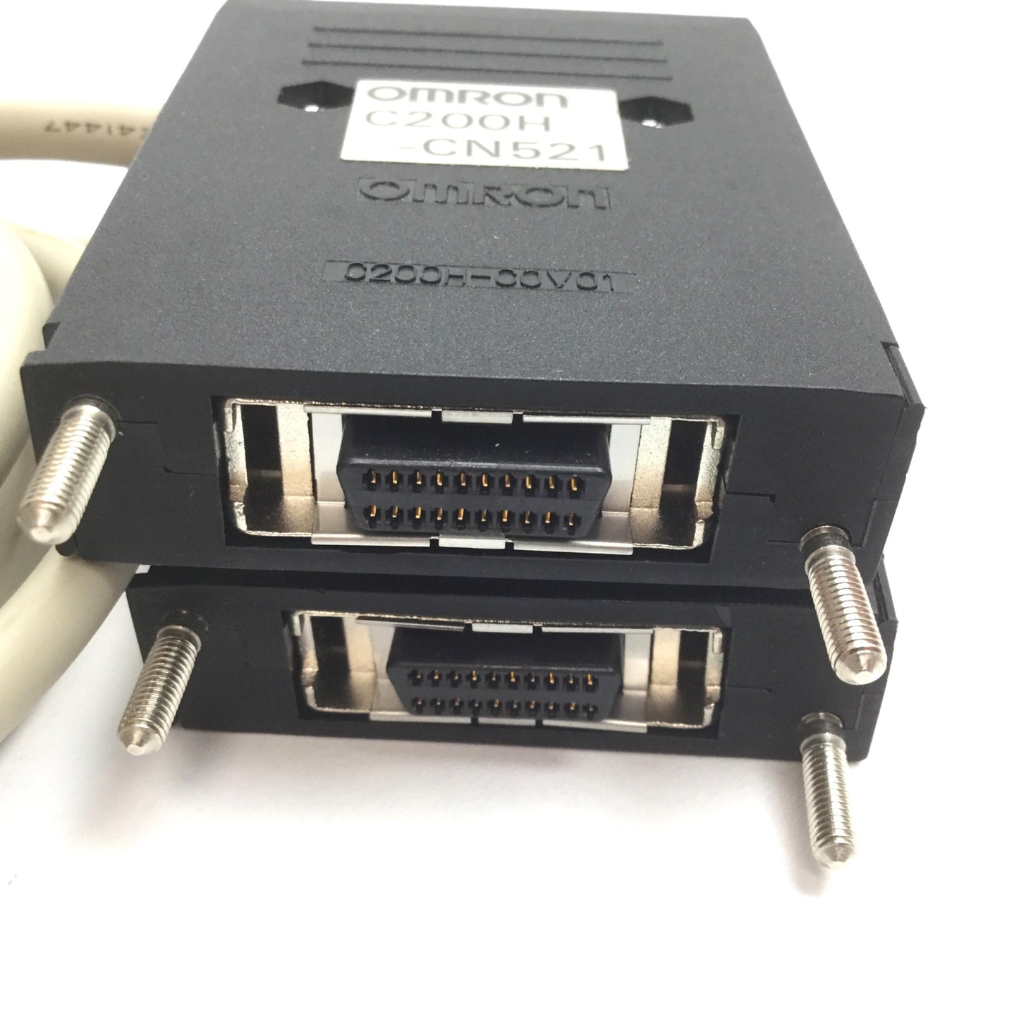 Used Omron C200H-CN521 Controller I/O Cable Assembly, Length: 2m