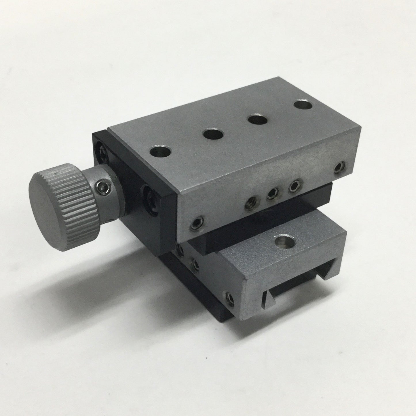 Used Edmund Optics 36-036 Leadscrew Drive, Mini X-Y Axis Linear Stage Table, +/-5mm