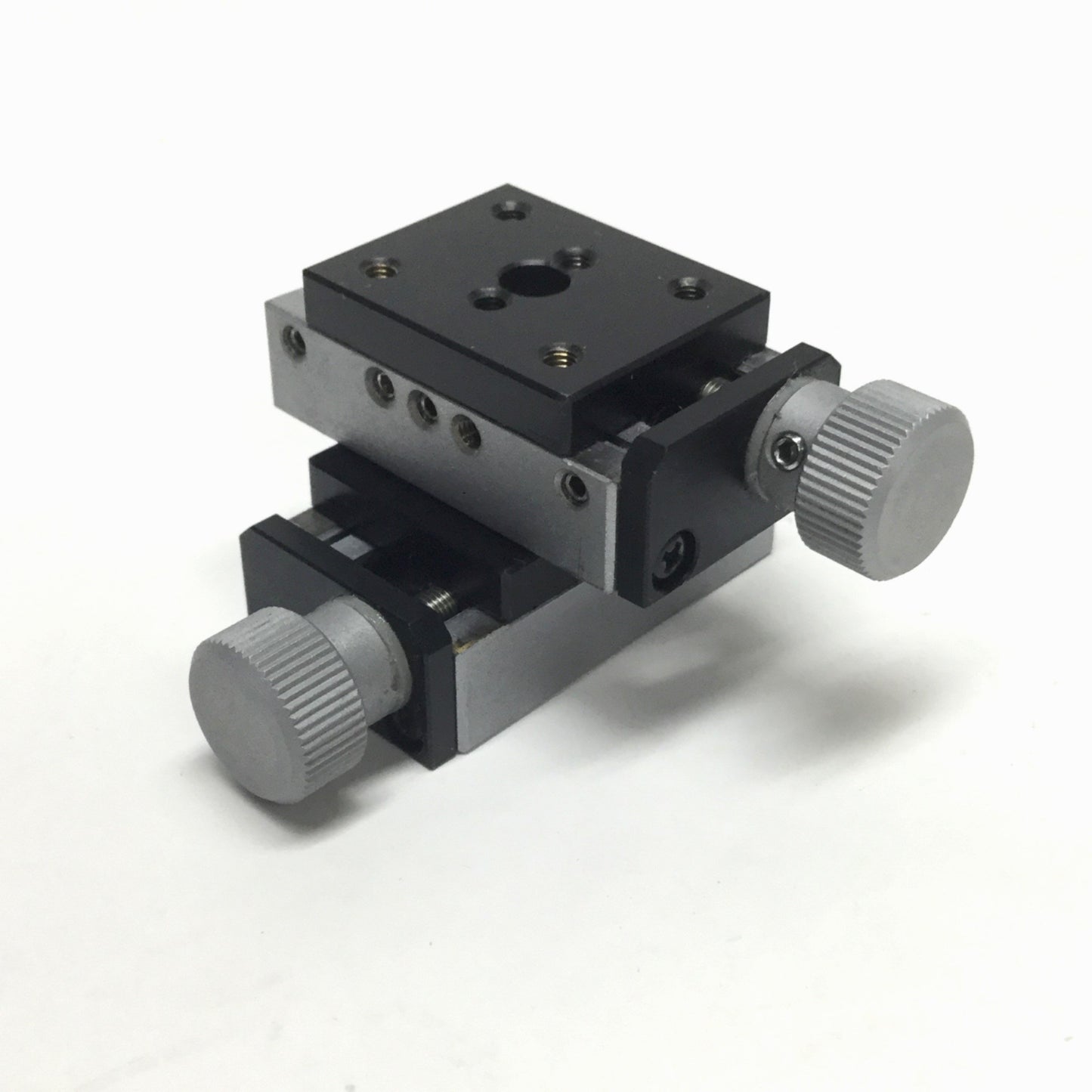 Used Edmund Optics 36-036 Leadscrew Drive, Mini X-Y Axis Linear Stage Table, +/-5mm