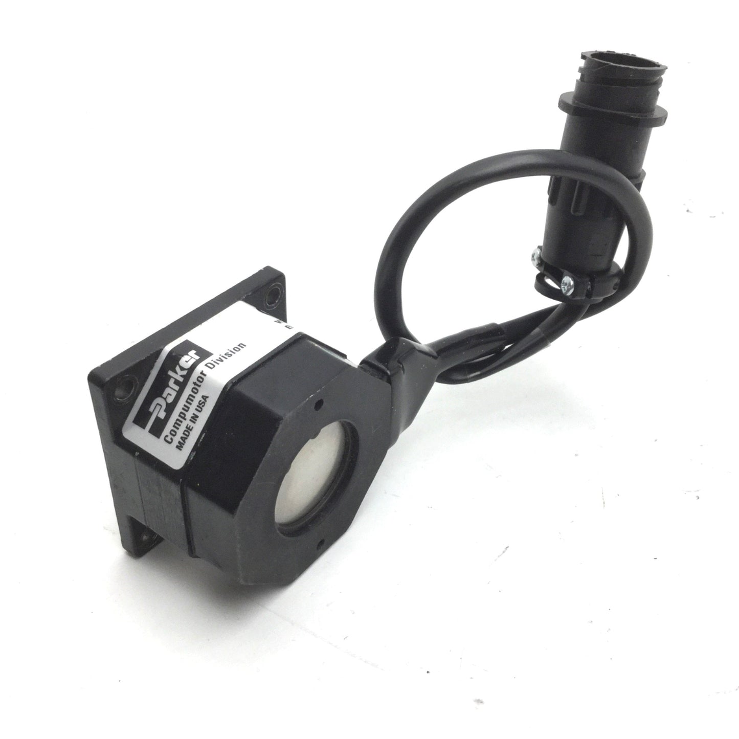Used Parker OS2HB-SNFLY Step Motor, Shaft: 1/4", Speed: 1500 RPM, NEMA 23