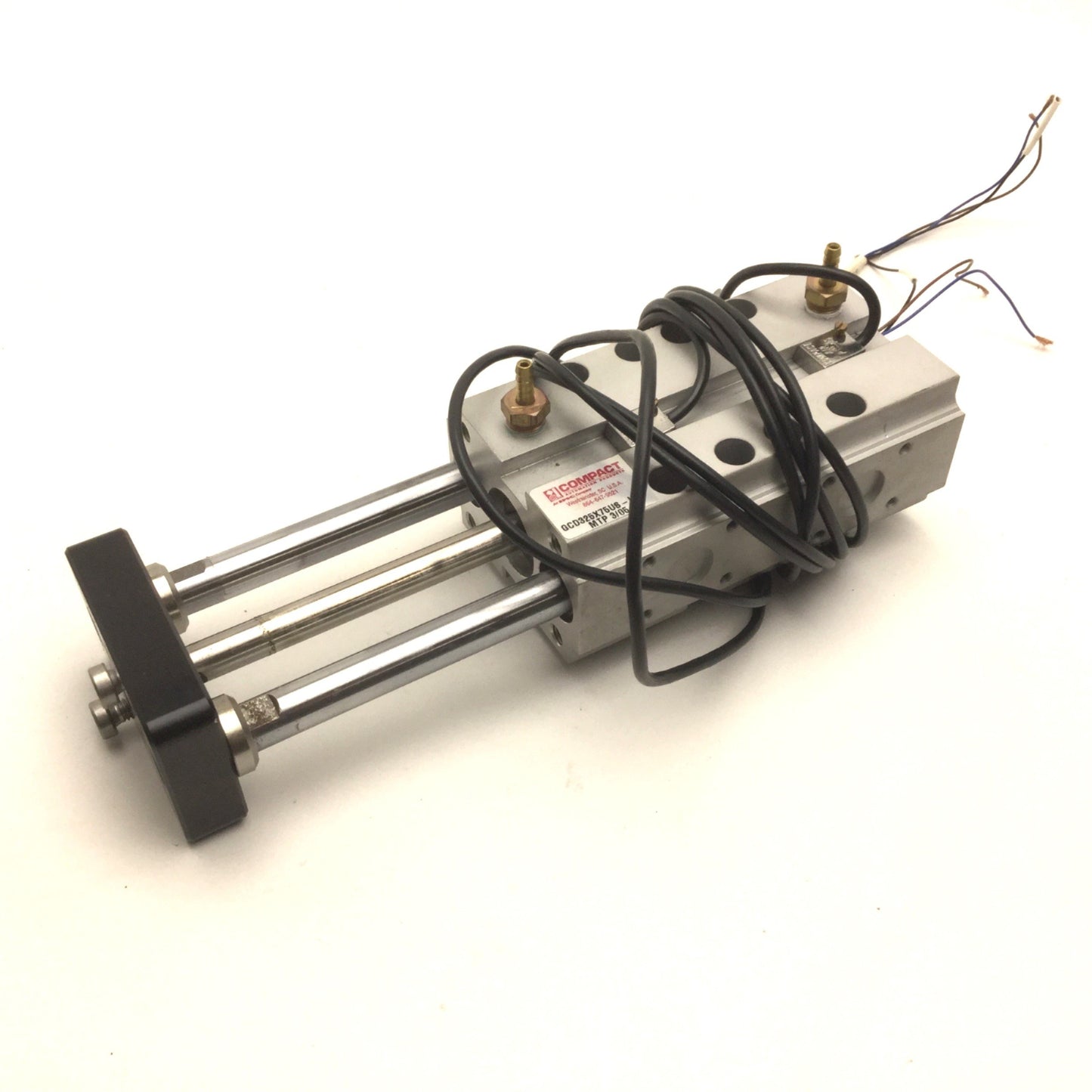 Used Compact Automation Products GCD325XUS-HTV Pneumatic Guided Cylinder, Bore: 1"