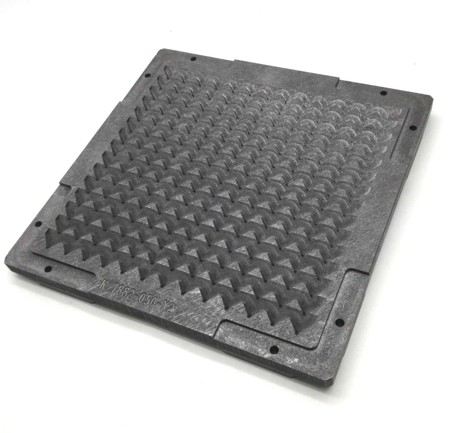 New – Open box Graphite Plate / Stand, Dimensions: 11.5" x 11.5" x 1", K 7882-050-X2
