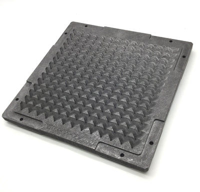 New – Open box Graphite Plate / Stand, Dimensions: 11.5" x 11.5" x 1", K 7882-050-X2
